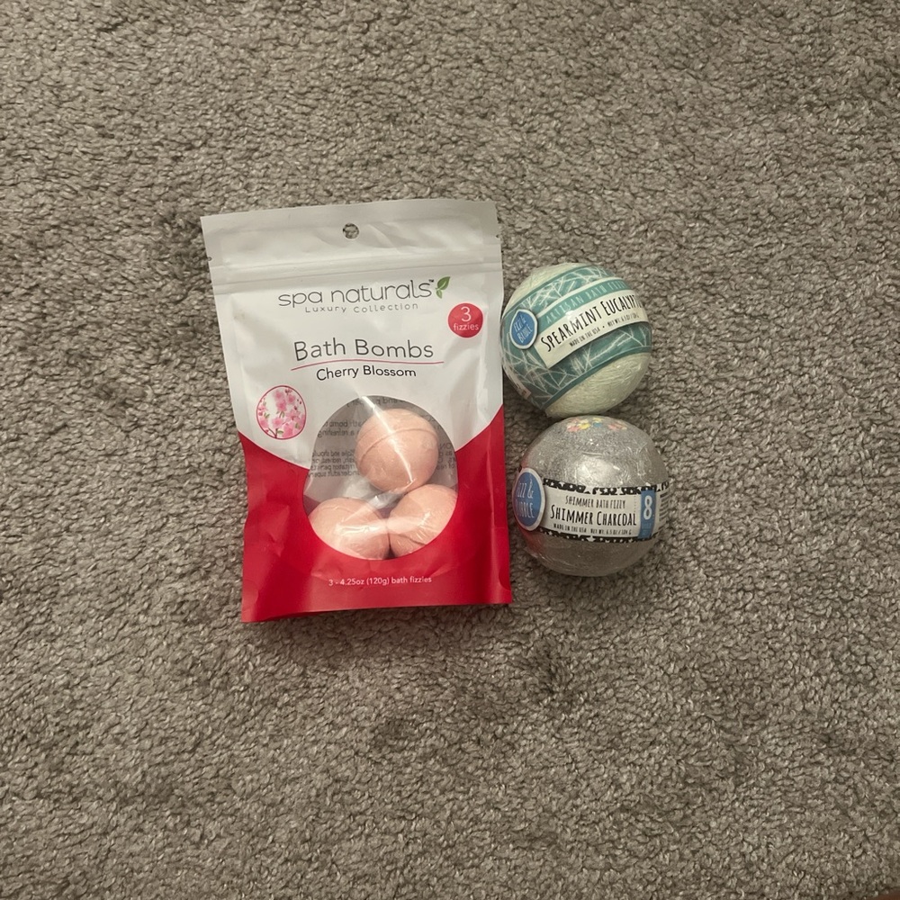 Spa Naturals Bath Bombs Set
